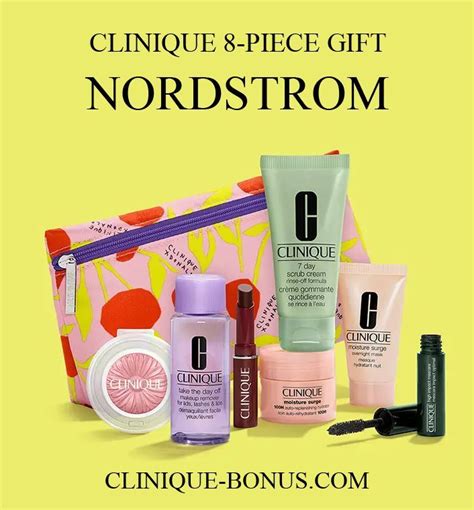 clinique at nordstrom gift with purchase